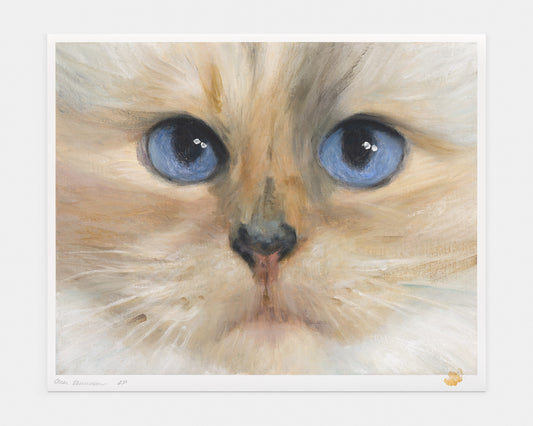 Max Renneisen: Her Eyes Are Blue AP 60 x 76 cm