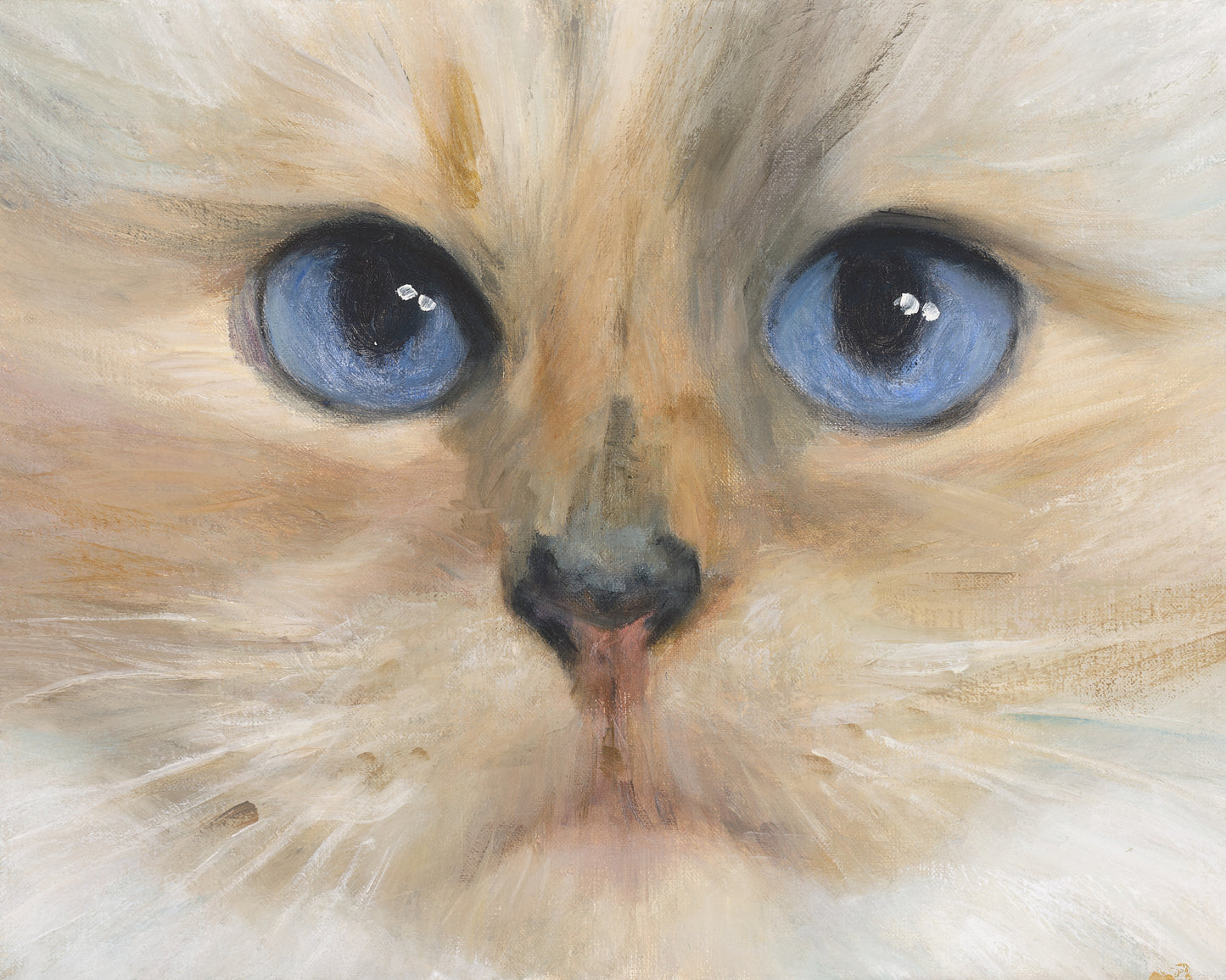 Max Renneisen: Her Eyes Are Blue AP 60 x 76 cm