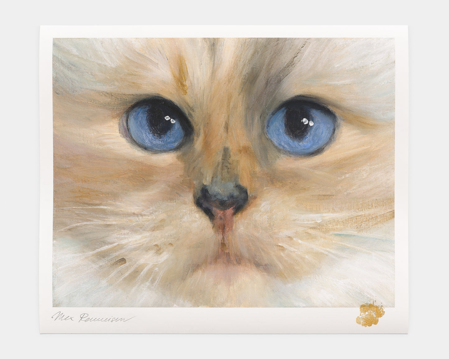 Max Renneisen: Her Eyes Are Blue 30 x 38 cm